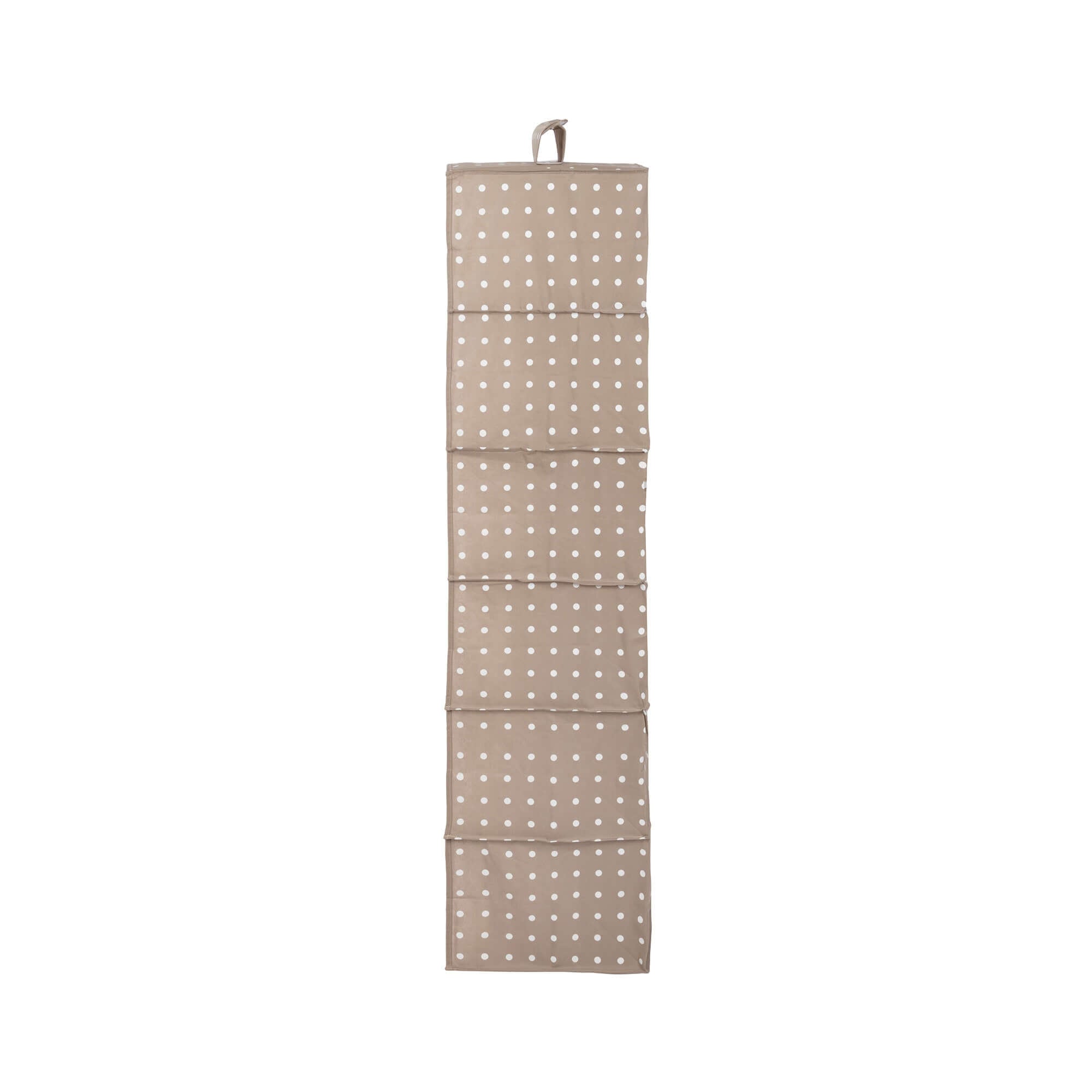 Rivoli taupe 6-tier hanging shelf