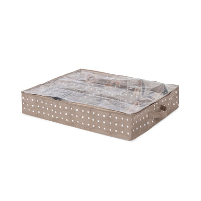 Funda para guardar zapatos para 12 pares Rivoli taupe