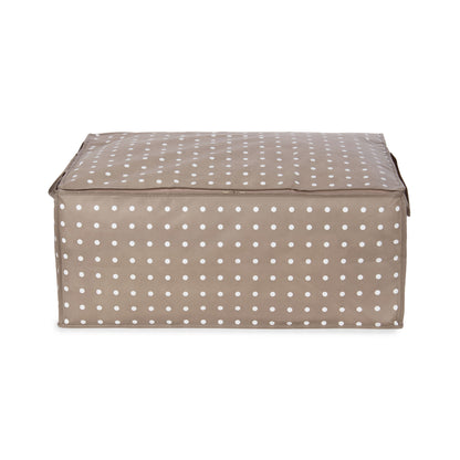 Housse de rangement pour couette Rivoli taupe