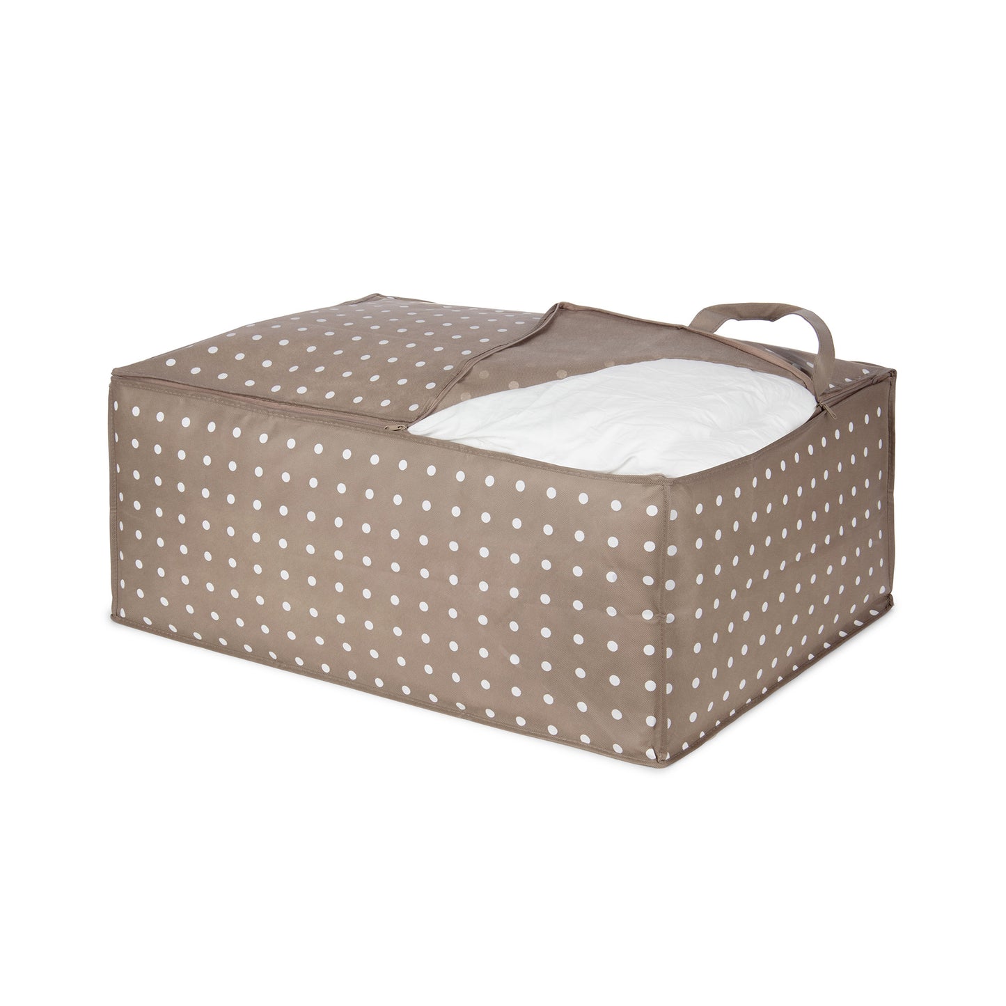 Housse de rangement pour couette Rivoli taupe