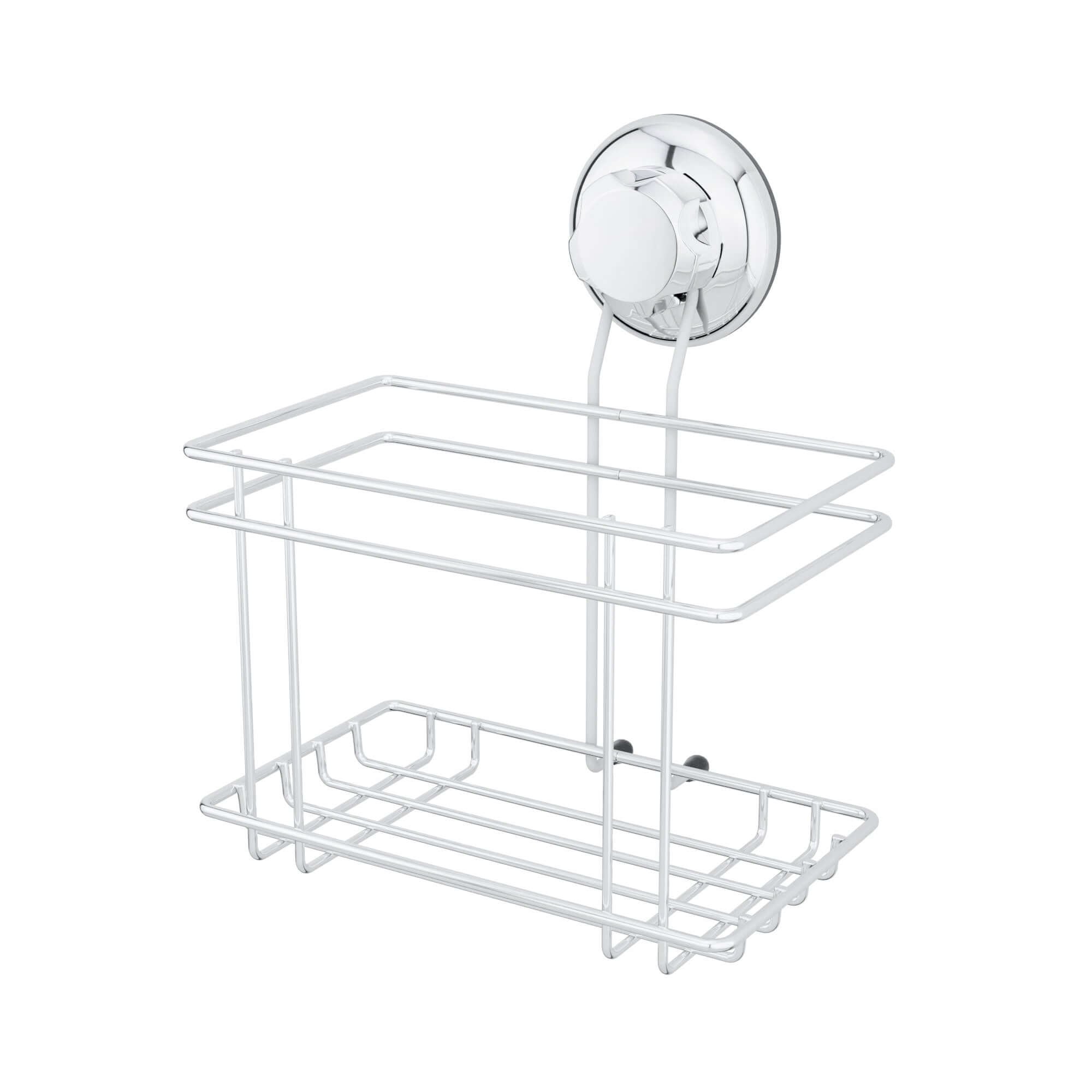 Panier de rangement mural à ventouse Bestlock chrome