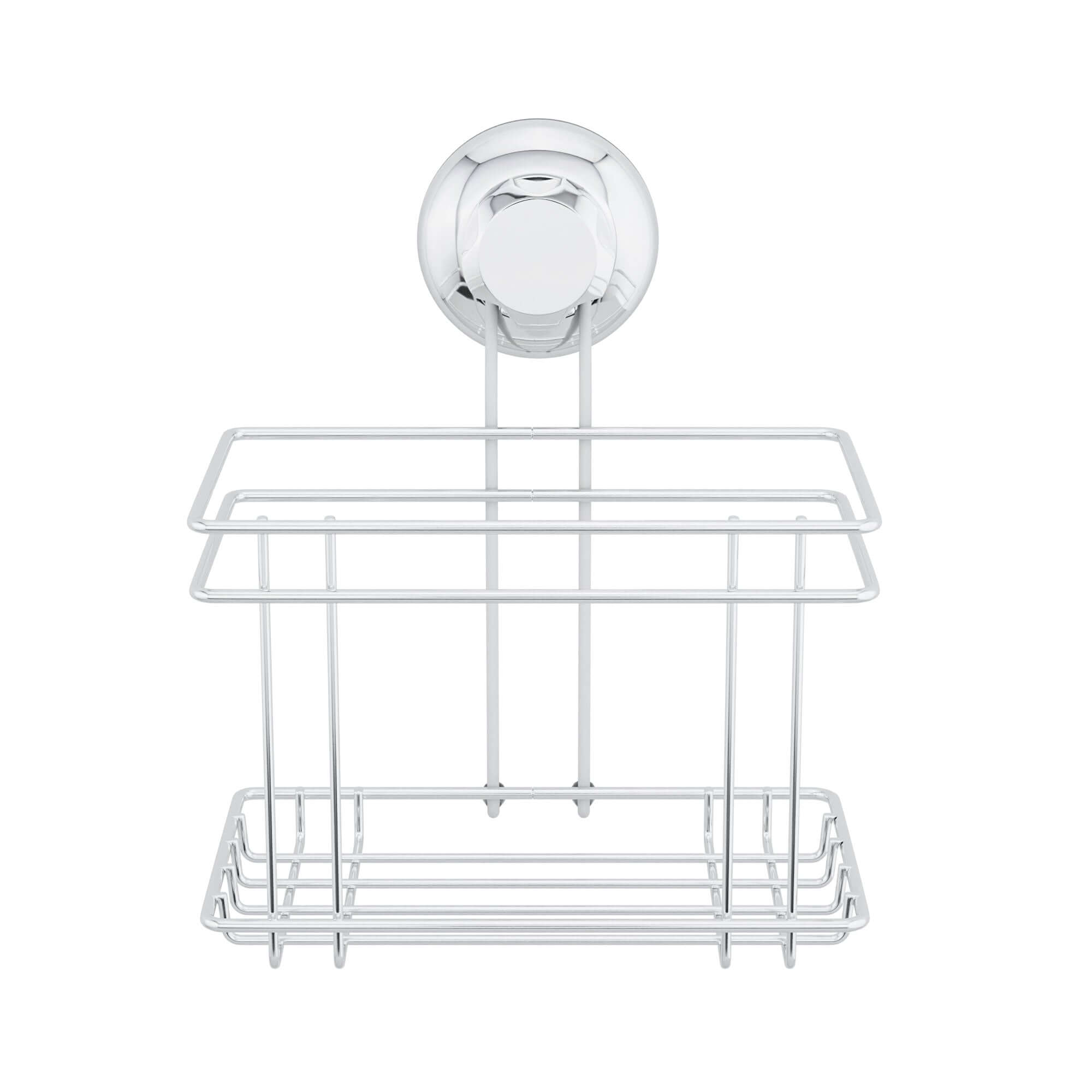 Panier de rangement mural à ventouse Bestlock chrome