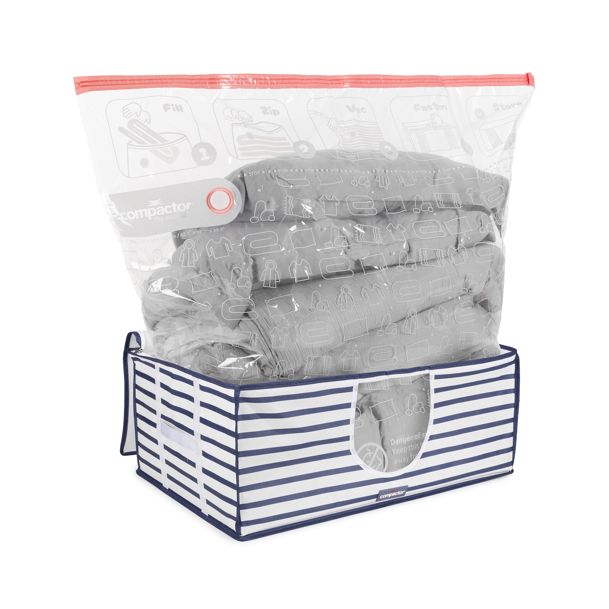 Housse de rangement sous vide XXL