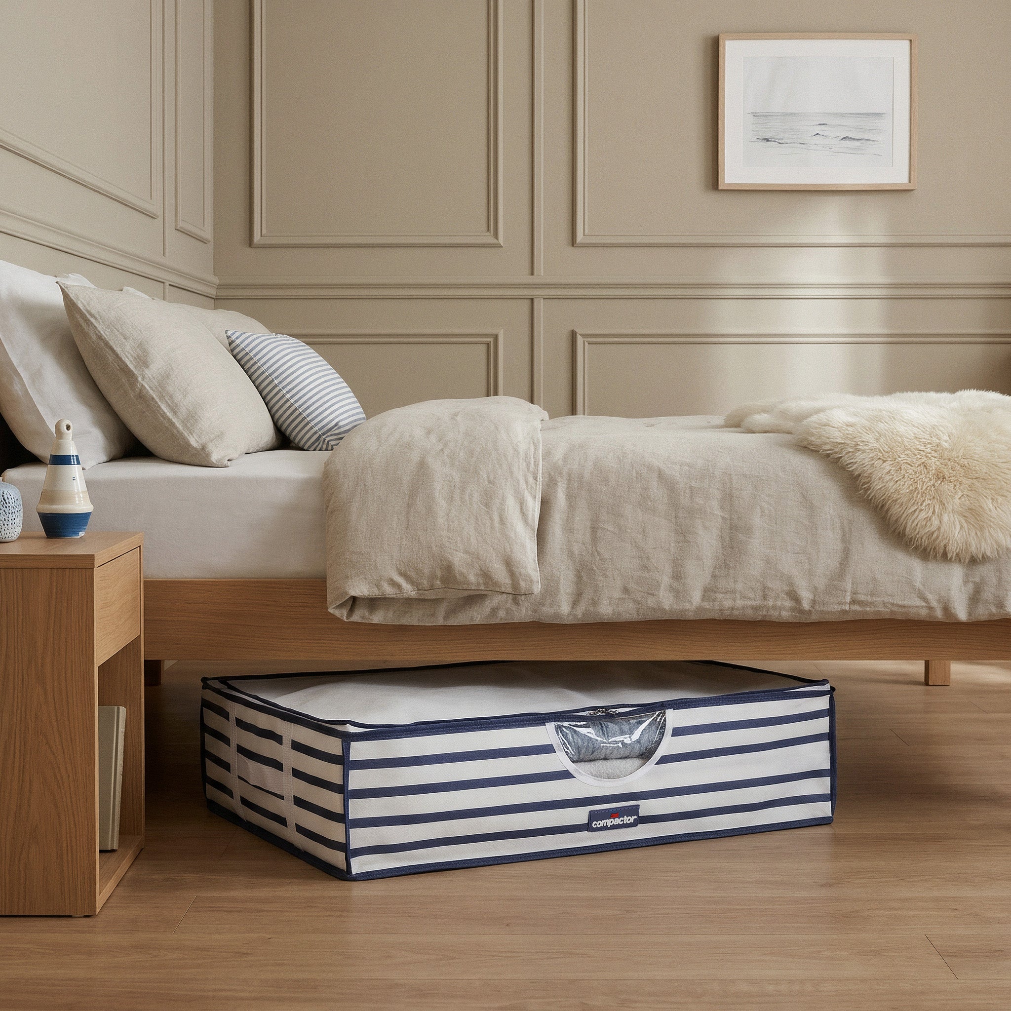 Housse de rangement sous vide L