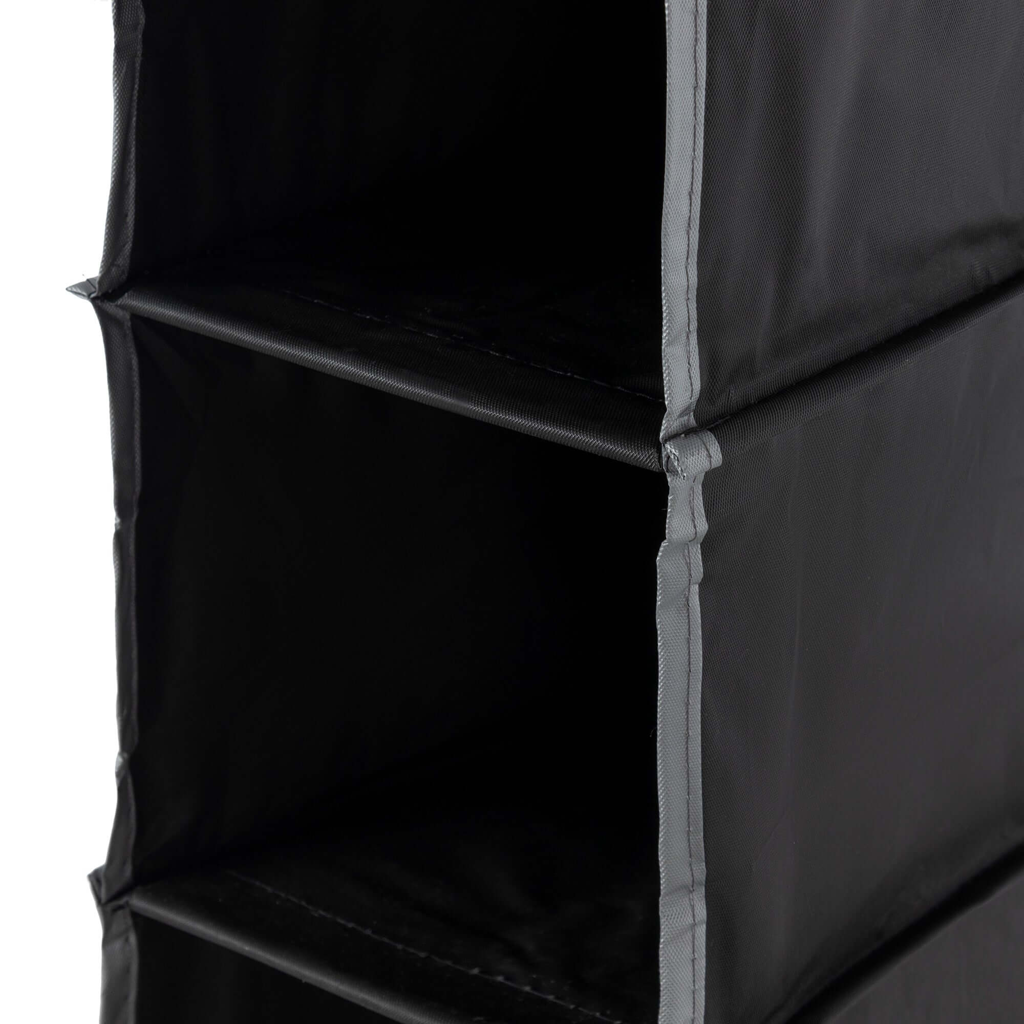 Estante colgante Cosmos negro de 9 niveles