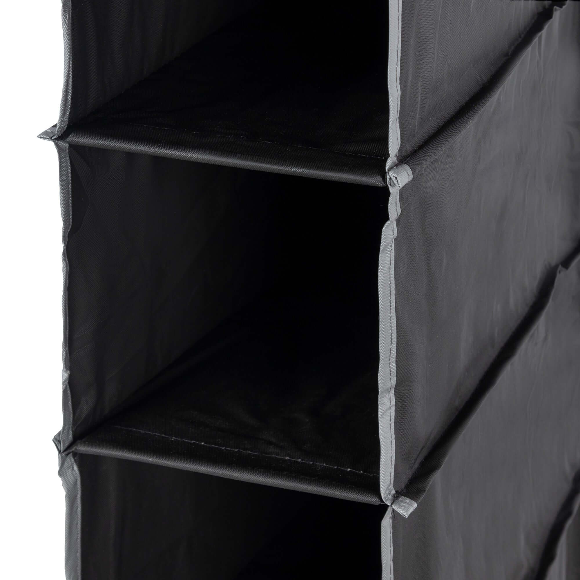 Estante colgante Cosmos negro de 9 niveles