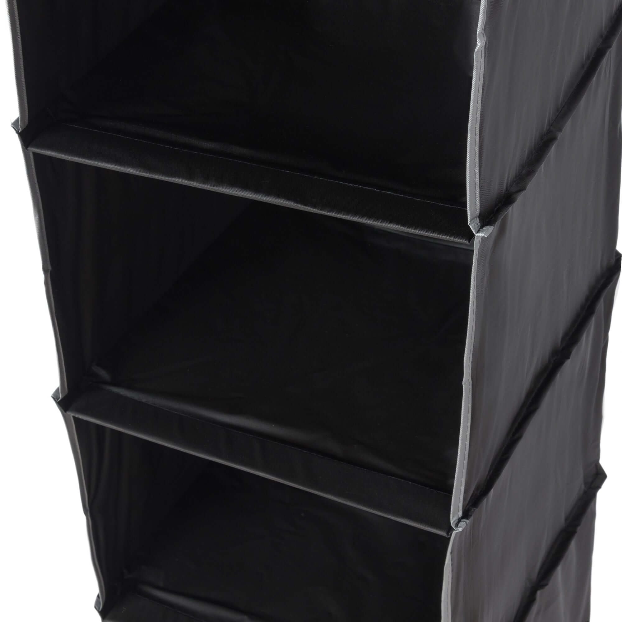 Estante colgante Cosmos negro de 6 niveles