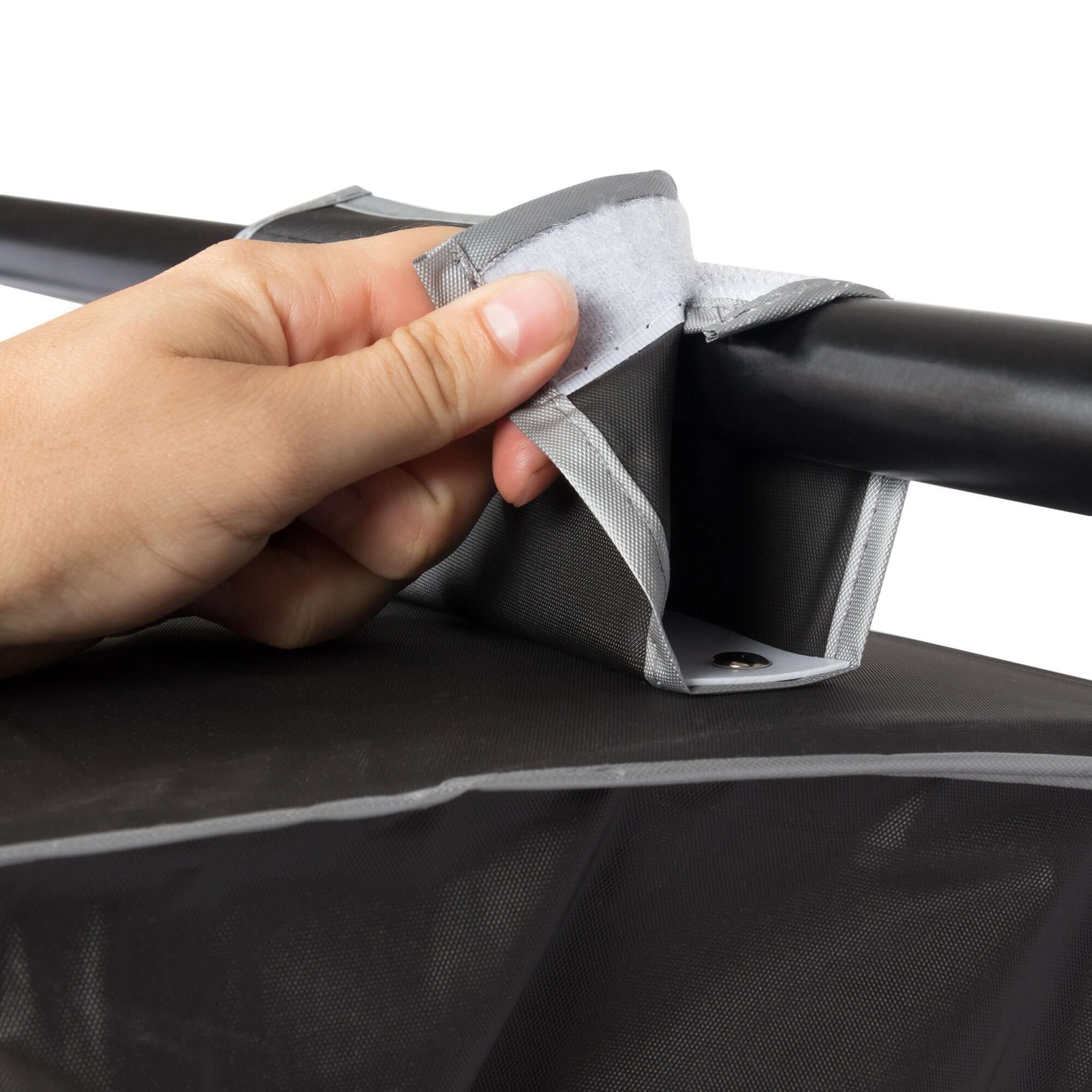 Estante colgante Cosmos negro de 6 niveles