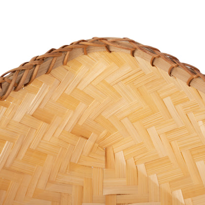 Panier de rangement en bambou Halong M naturel