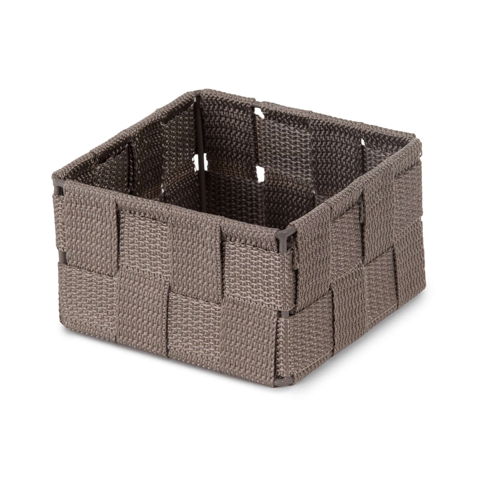 Petit panier de rangement Stan S taupe