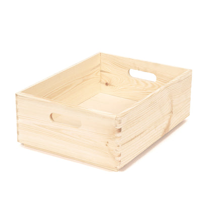 Caja de almacenamiento de madera Skyr M