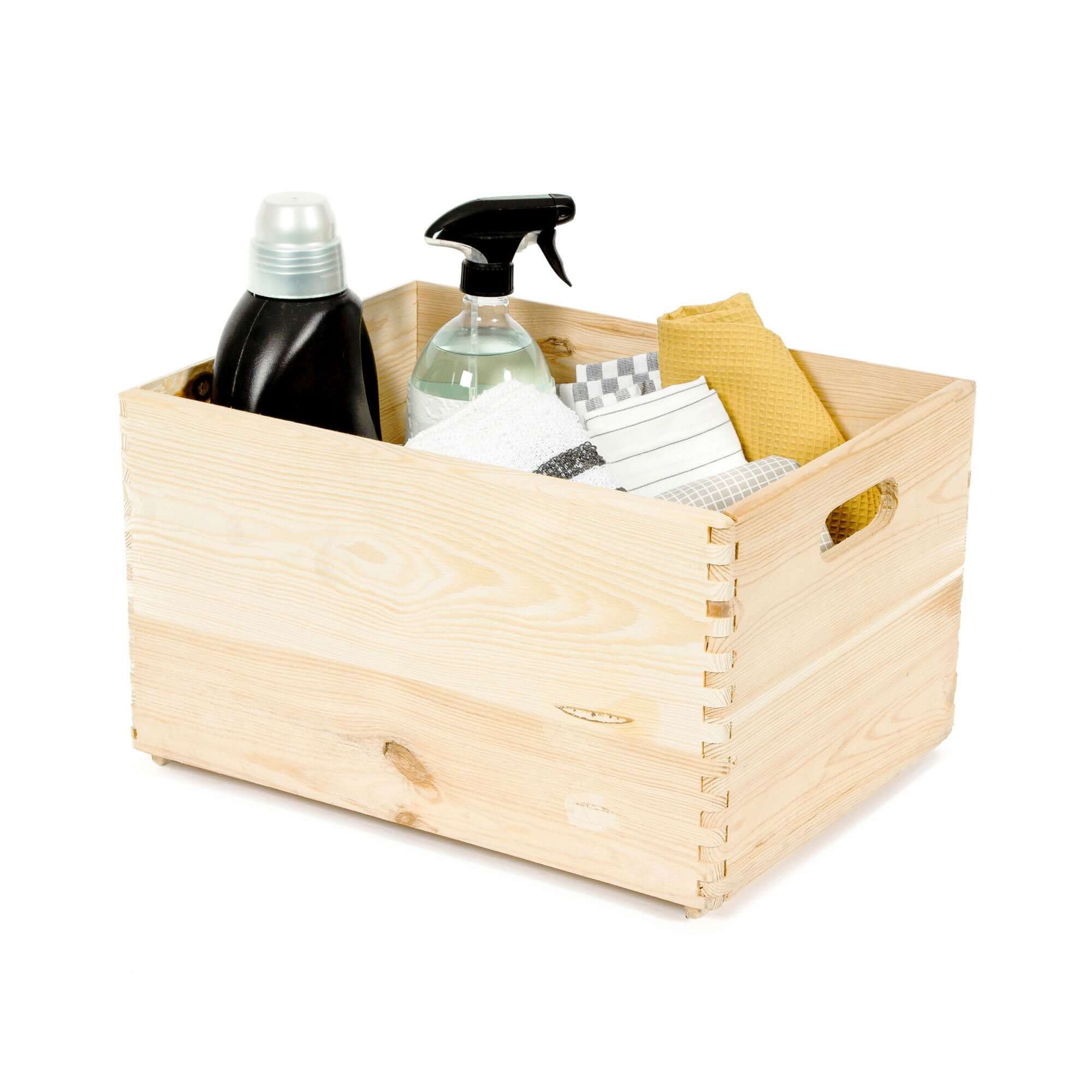 Caisse de rangement en bois Skyr L