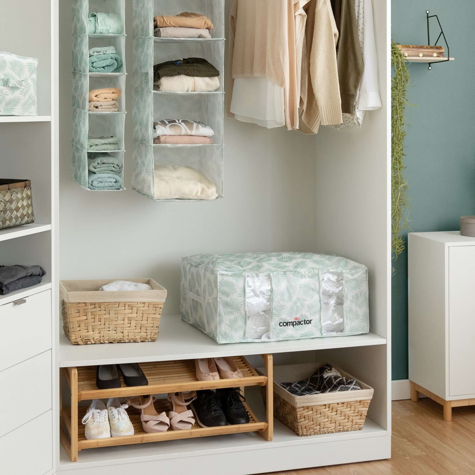 Panier de rangement en jonc de mer Fiesta Taille L