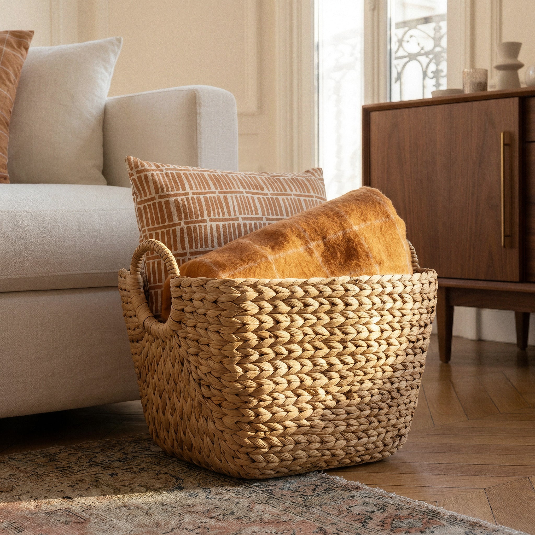 Caracas natural storage basket