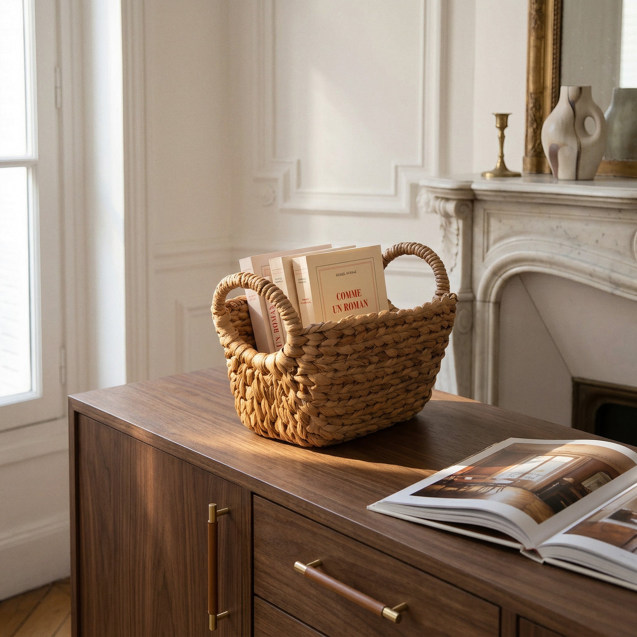 Caracas natural storage basket