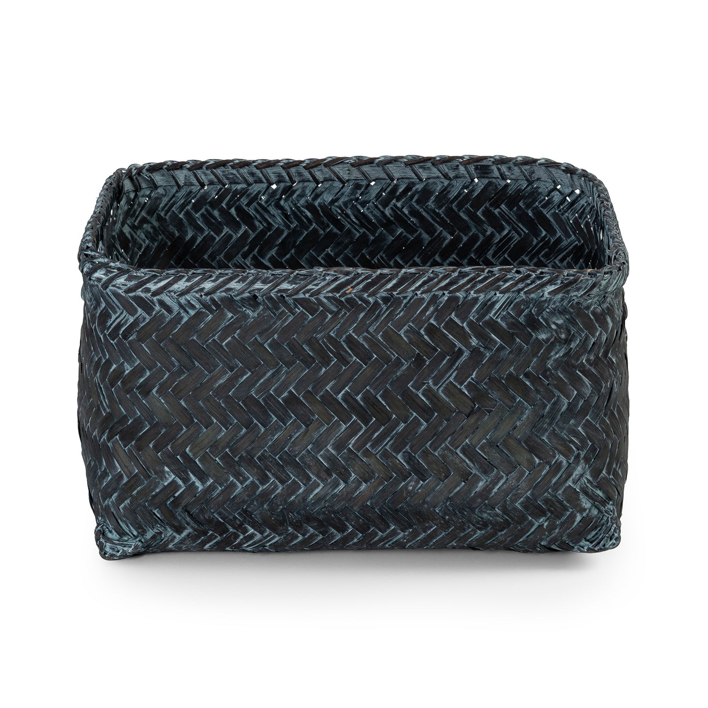 Panier de rangement en bambou Dalat gris