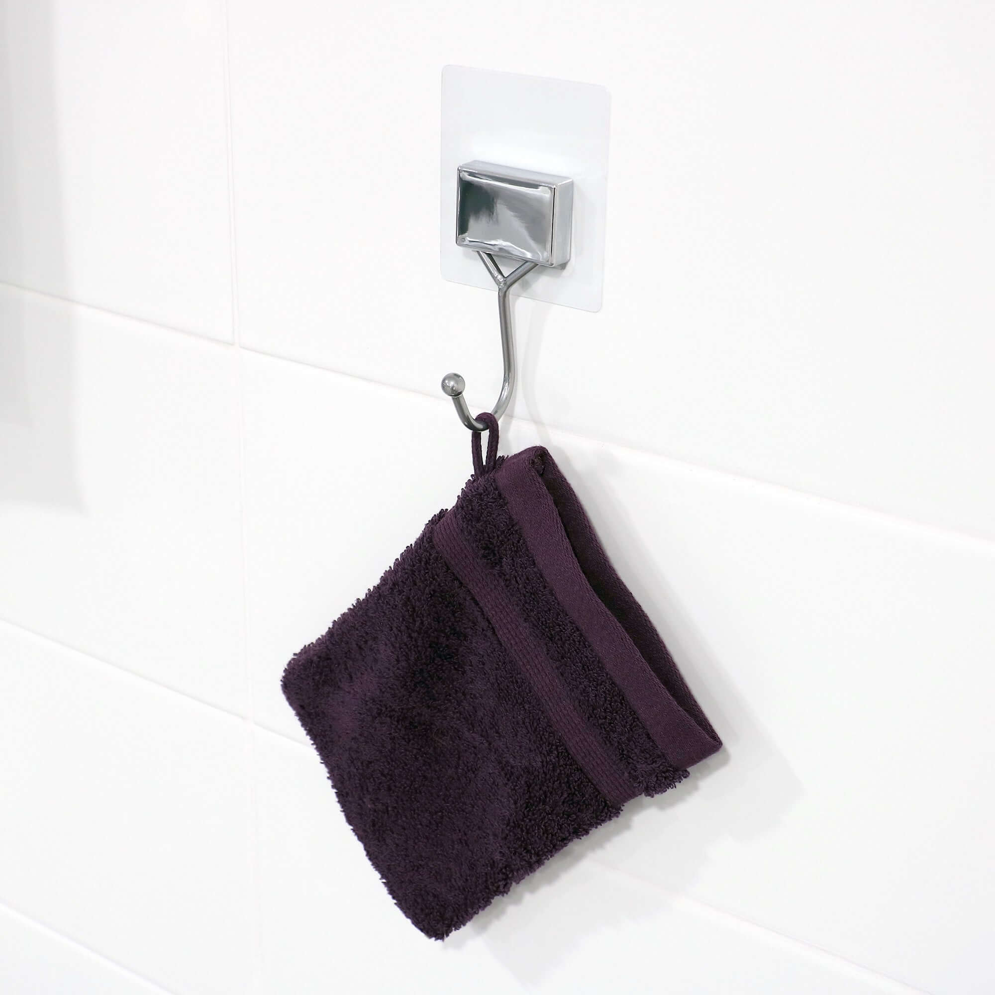 Set de 3 ganchos autoadhesivos de alta resistencia Bestlock Magic chrome