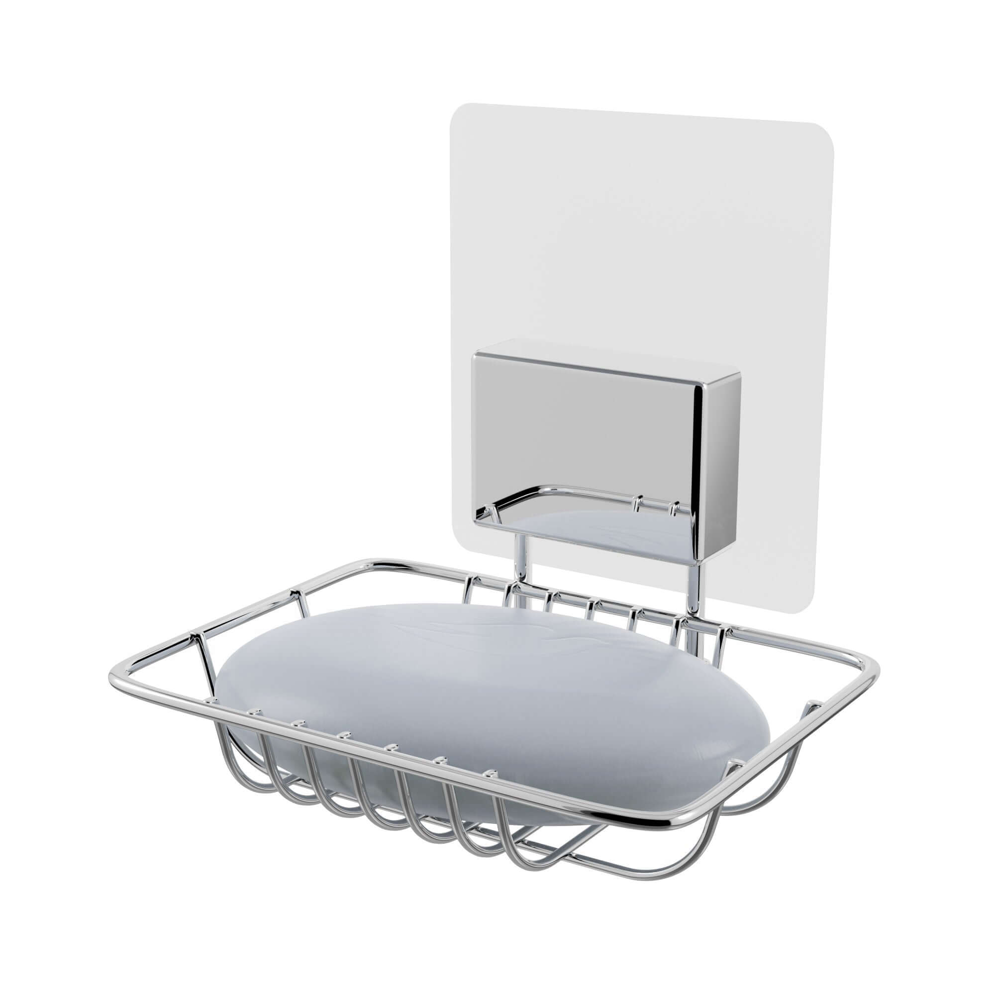 Porte savon mural autoadhésif haute résistance Bestlock Magic chrome