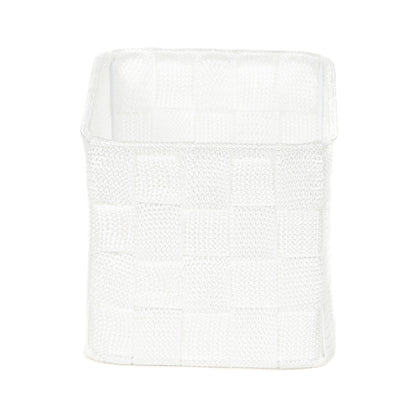 Panier de rangement Stan blanc