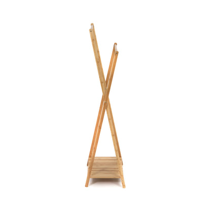 Perchero doble de bambú Malmo