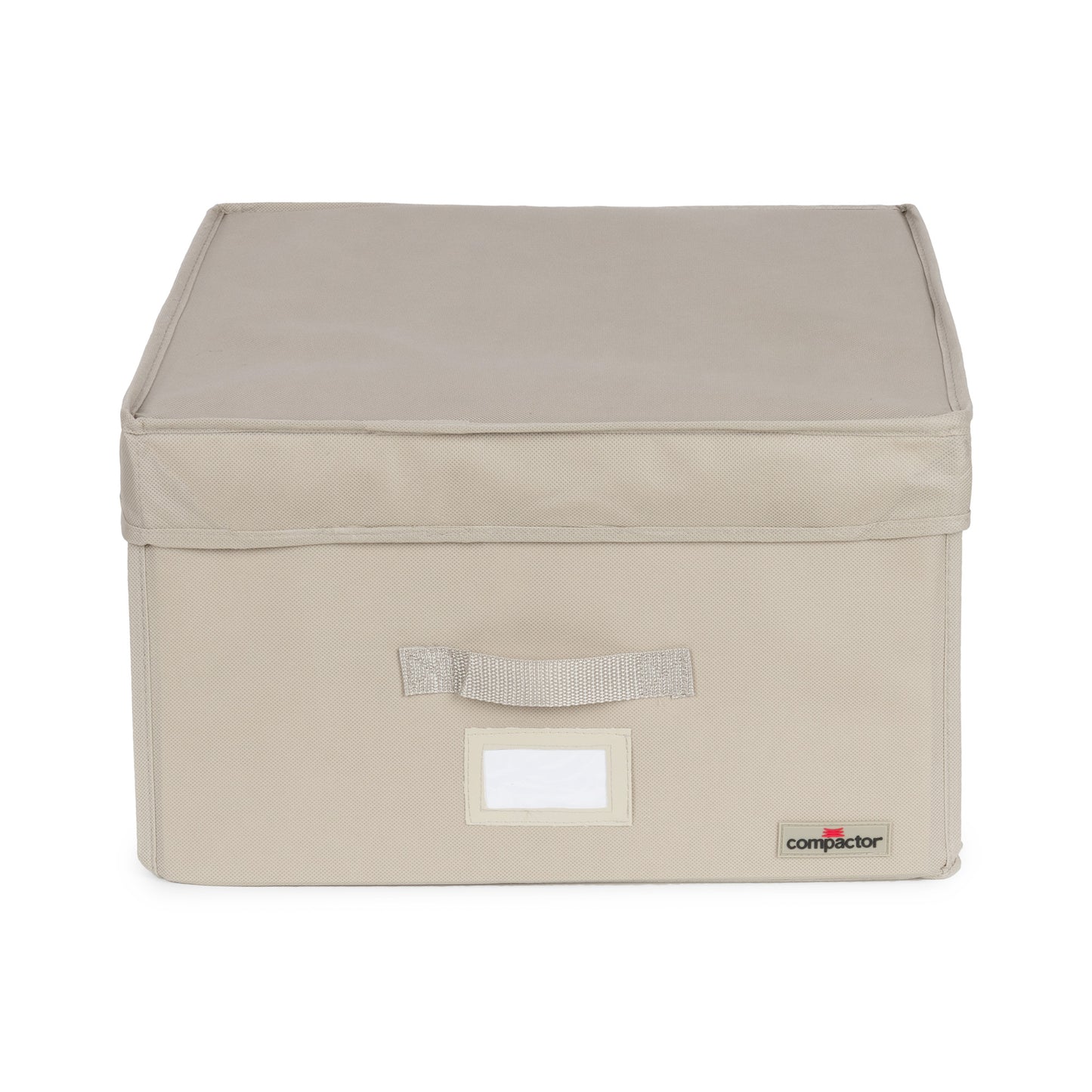 Compactor Caja rígida de almacenamiento al vacío Dune L beige