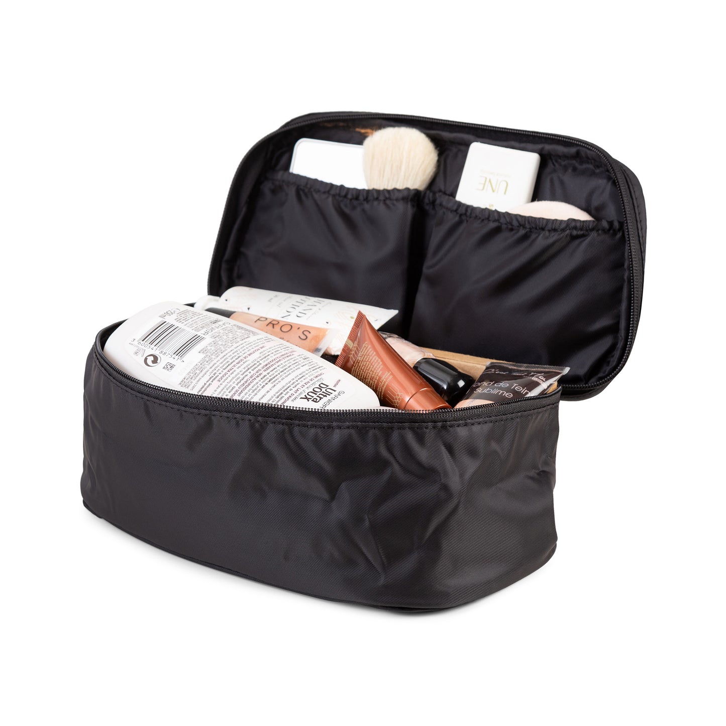 Trousse de toilette zippée Jet S noire