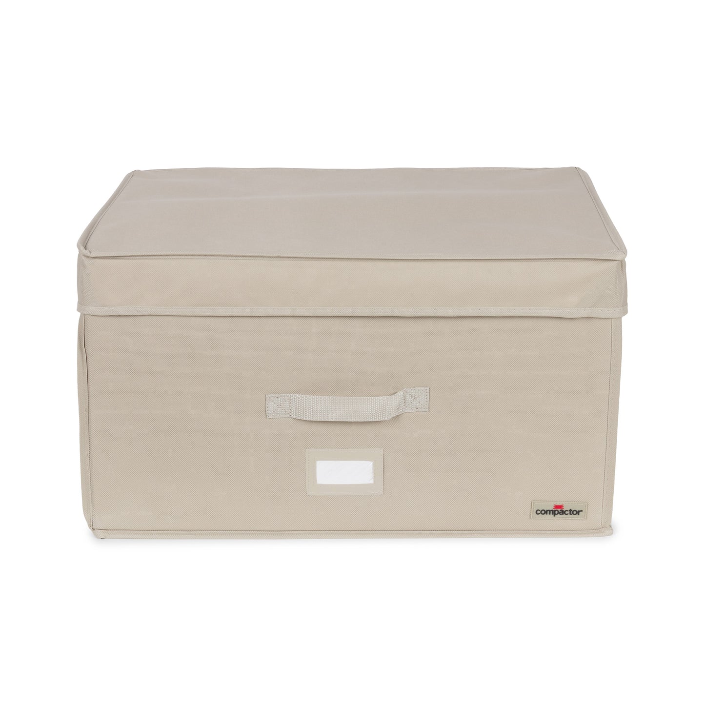 Compactor Lot de 2 boîtes de rangement sous vide rigides Dune XL beige