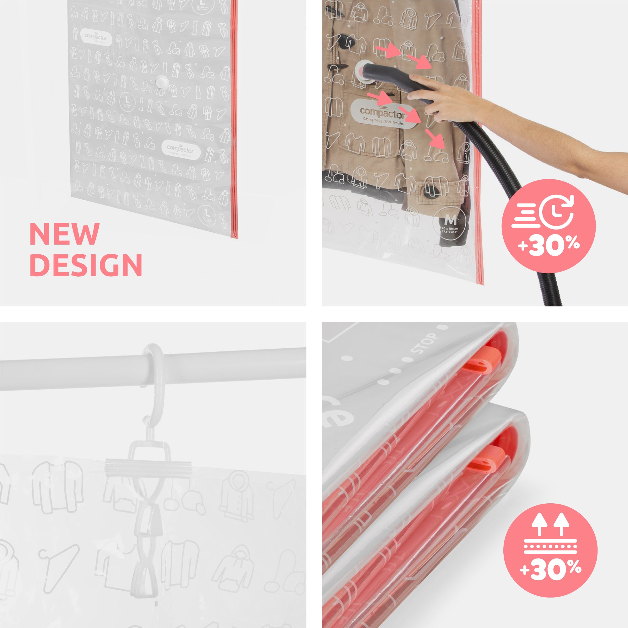 Bolsa de vacío colgante Espace+