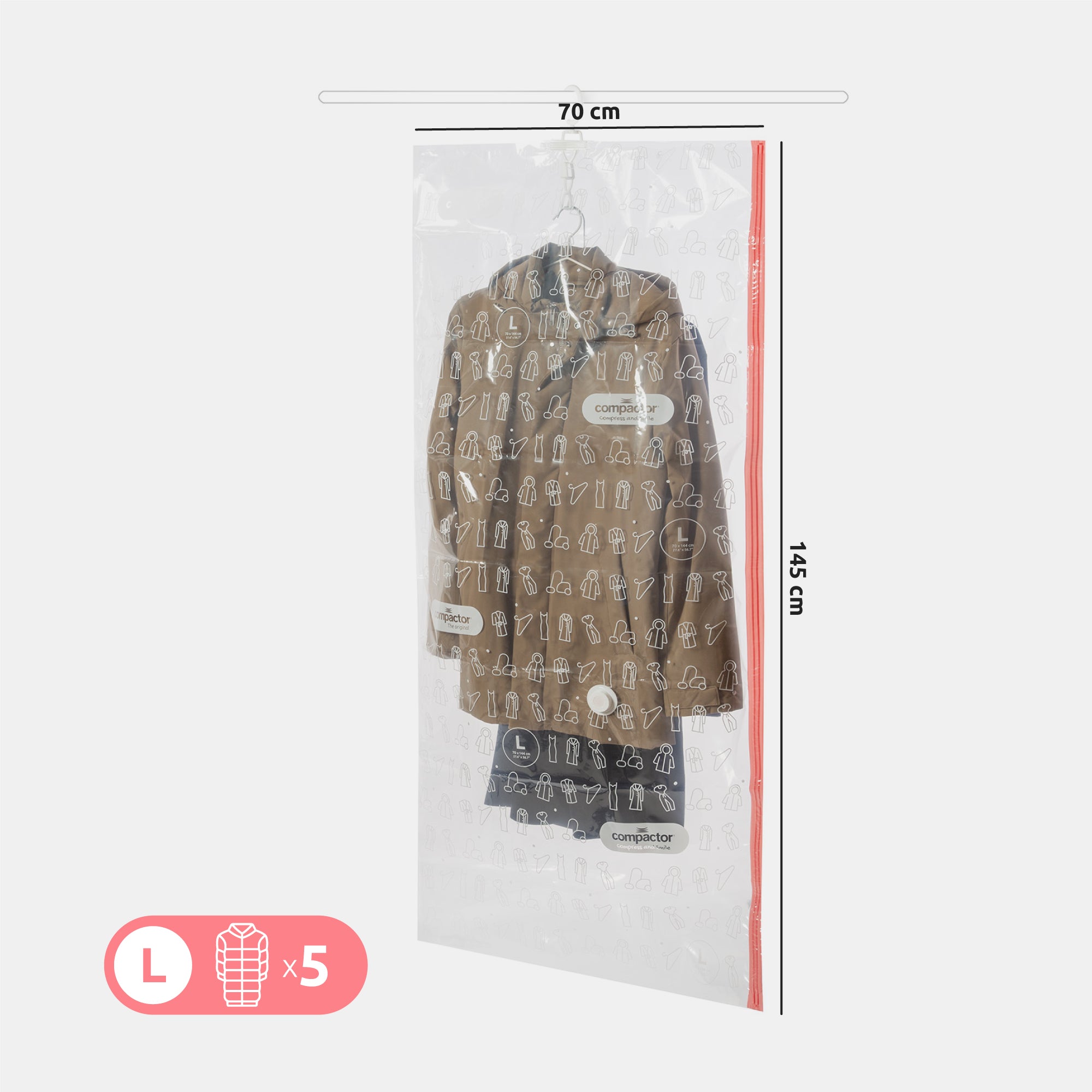 Bolsa de vacío colgante Espace+