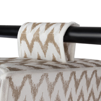 Etagère à supendre 9 niveaux Ikat beige