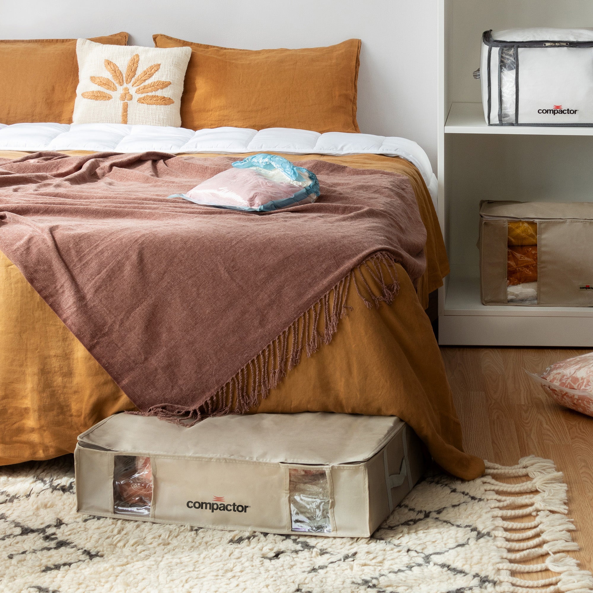 Housse de rangement sous vide L