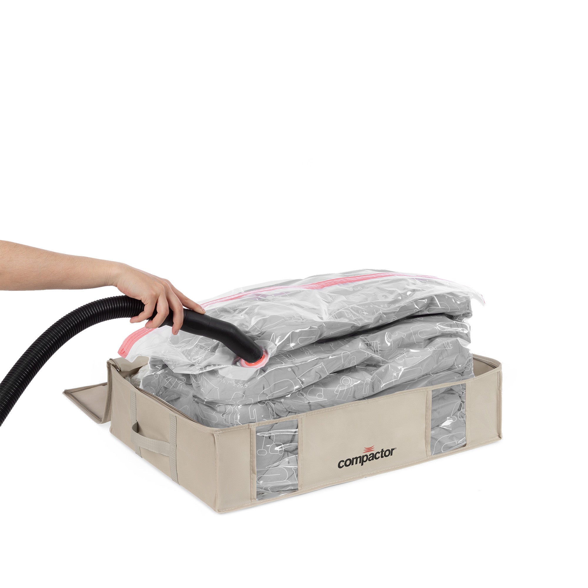 Housse de rangement sous vide L