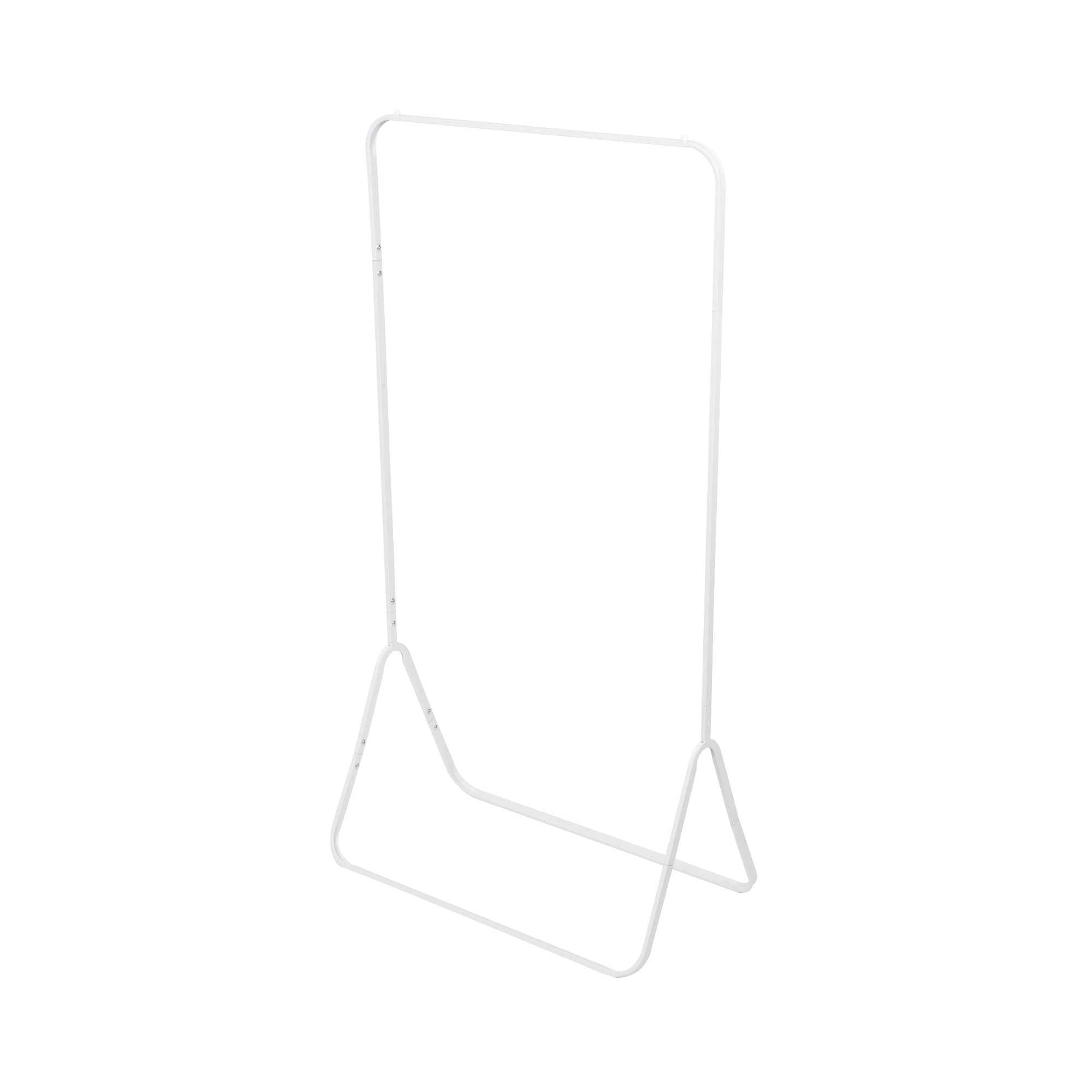 Niels white metal clothes rack