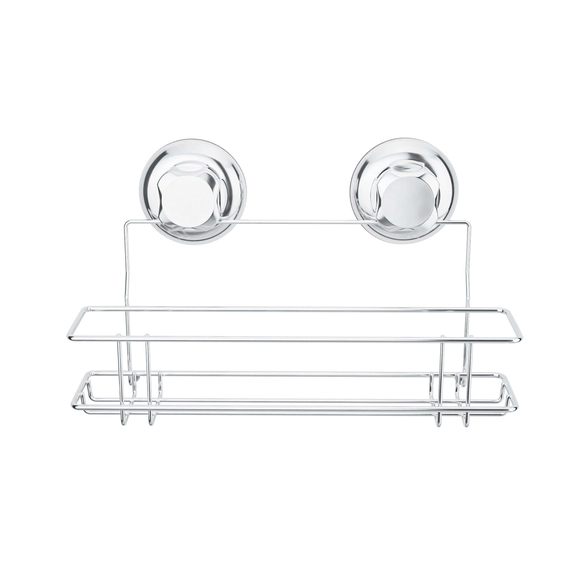 Panier de rangement mural à ventouses Bestlock chrome