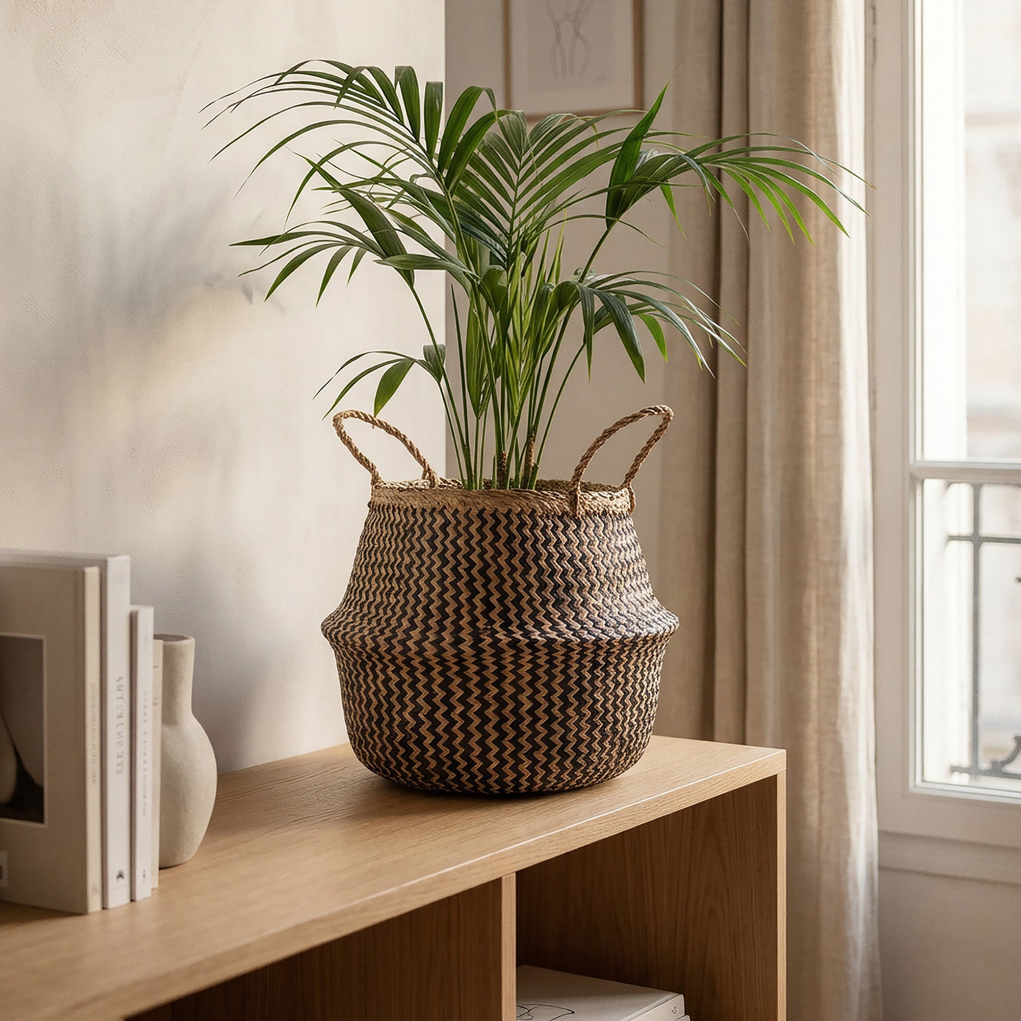 Panier de rangement naturel Belly S