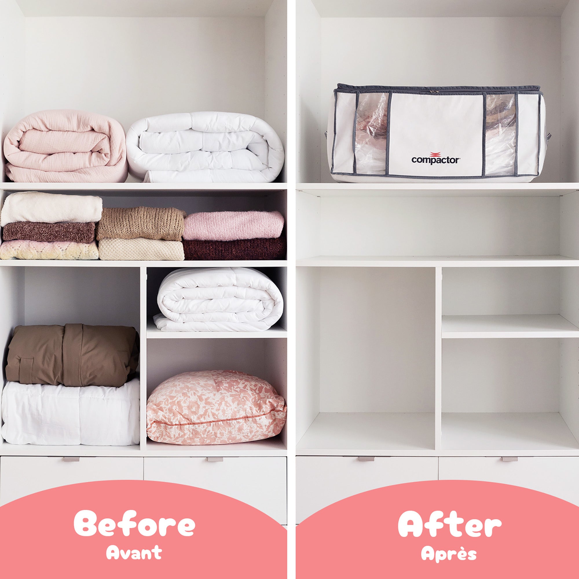 Lot de 3 housses sous vide XXL