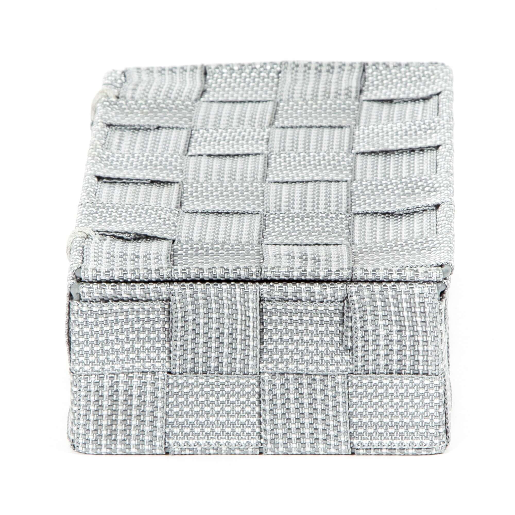 Boîte de rangement Stan S grise