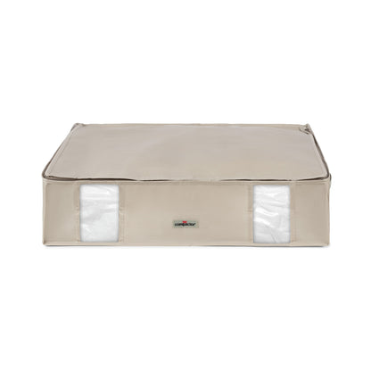 Compactor Pack de 2 cajas de almacenamiento al vacío Dune L beige