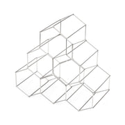 Range bouteilles en métal Hexa