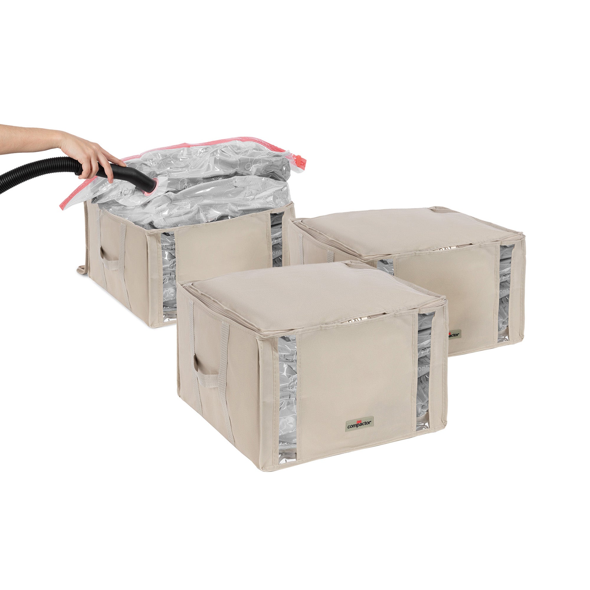 Lot de 3 housses sous vide M