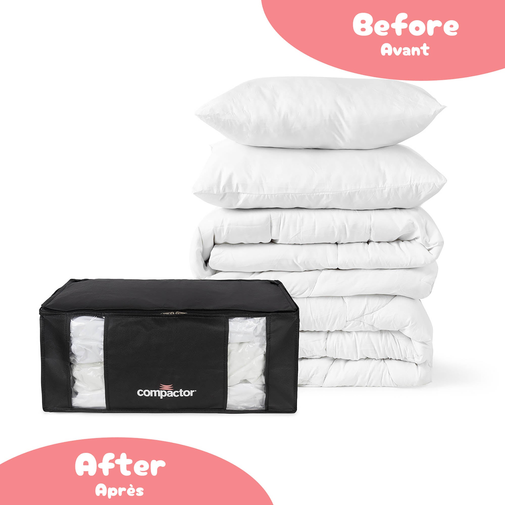 Housse de rangement sous vide XXL