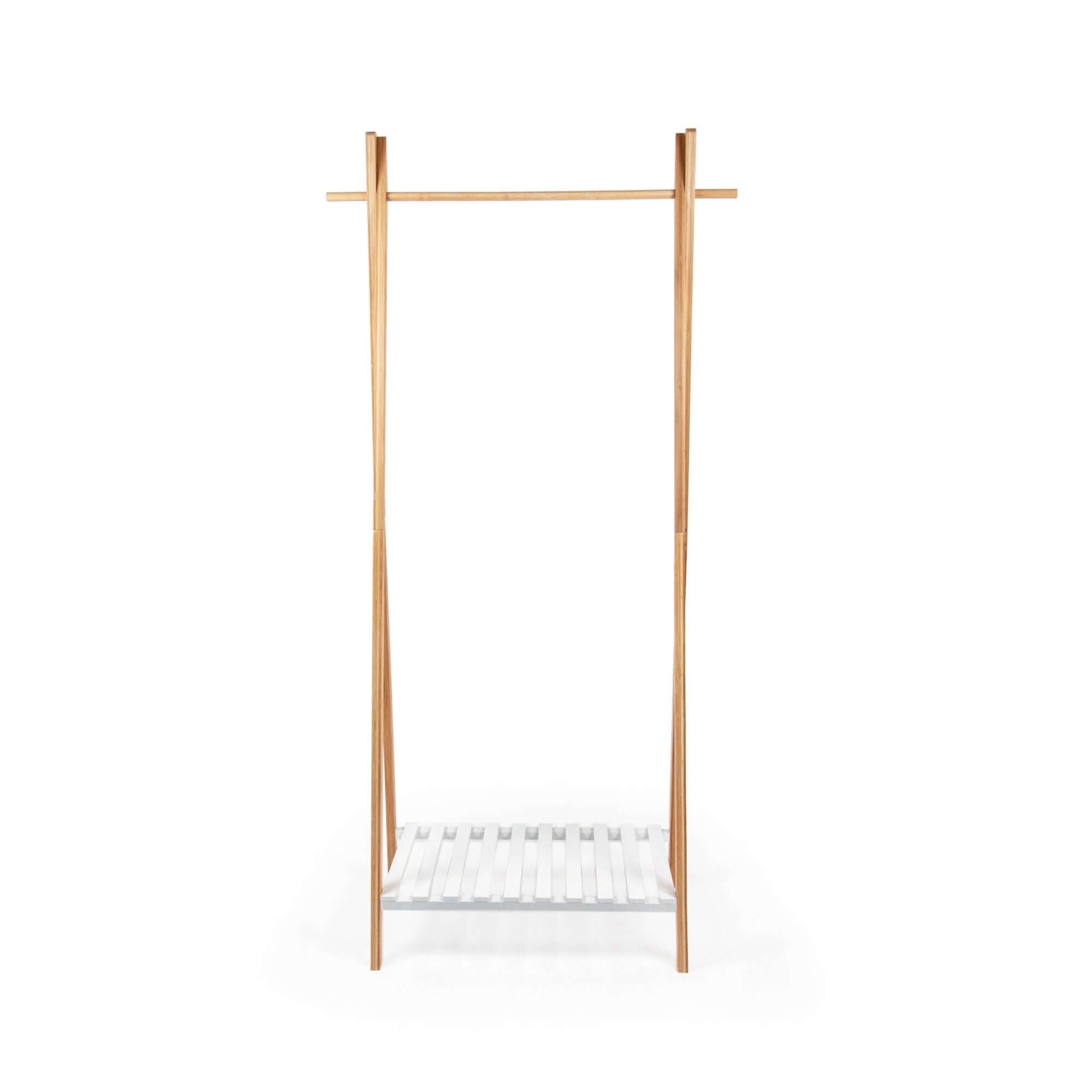 Portant à vêtements en bambou Nagano