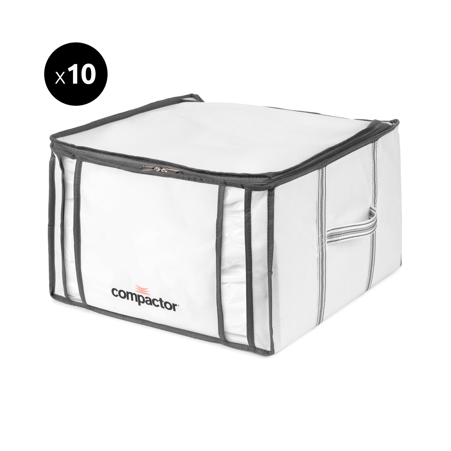 Compactor Pack 10 cajas almacenamiento al vacío Life M blanco