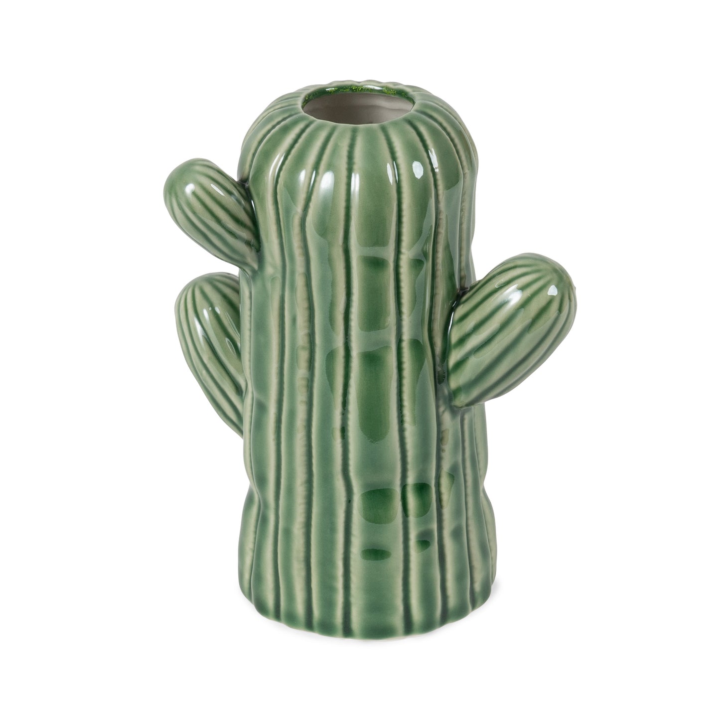 Vase en céramique Cactus vert