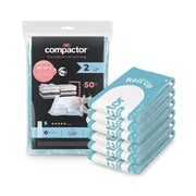 Juego de 6 bolsas de vacío enrollables para viaje