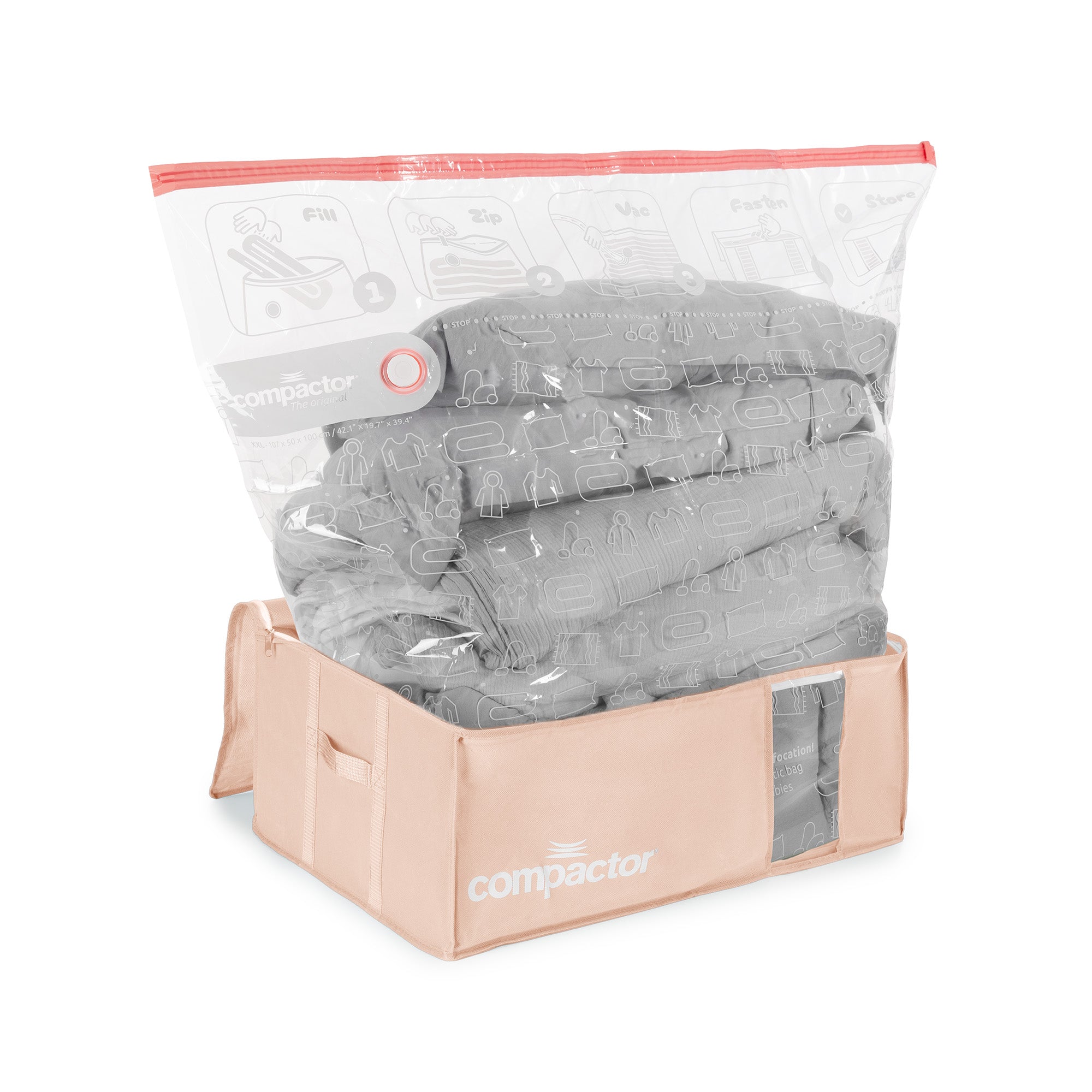 Housse de rangement sous vide XXL