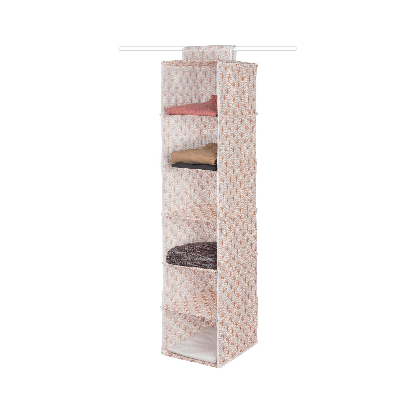 Etagère à suspendre 6 niveaux Blush rose