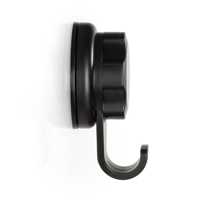 Bestlock Black Lot de 4 crochets à ventouse Bestlock Black noirs