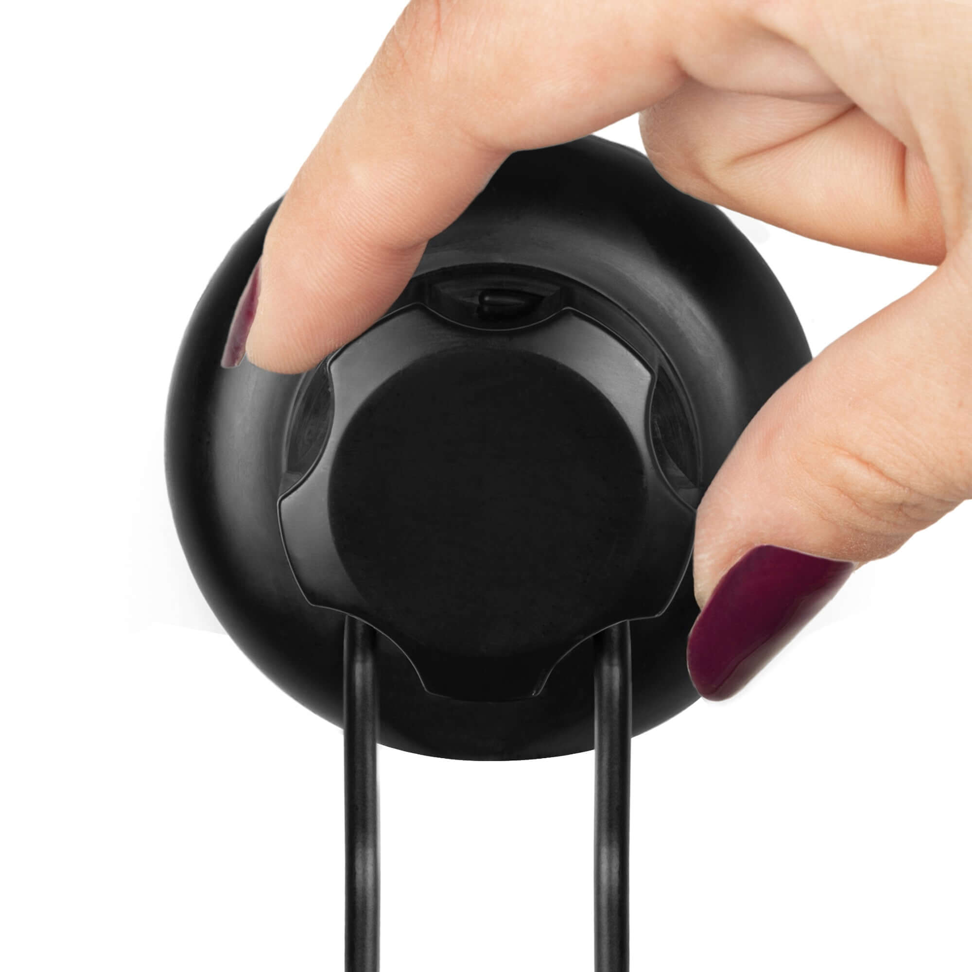 Bestlock Cesta de almacenamiento de pared con ventosa negra negro