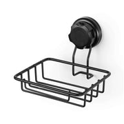 Bestlock Jabonera con ventosa negra negra